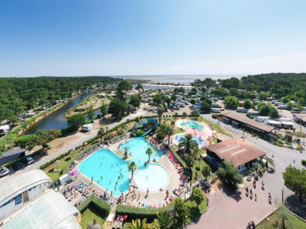 Mobil Home Xxl - Bord Lac - Camping Les Viviers - Lege Cap Ferret Dış mekan fotoğraf
