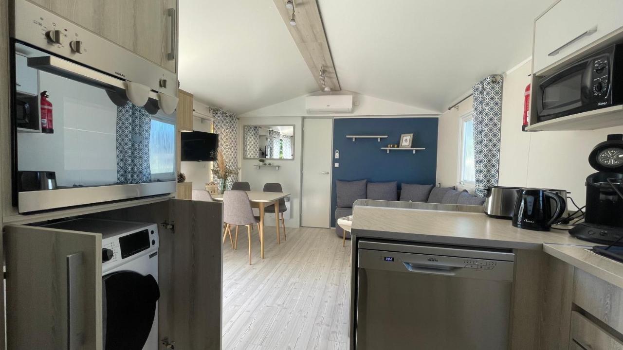 Mobil Home Xxl - Bord Lac - Camping Les Viviers - Lege Cap Ferret Dış mekan fotoğraf