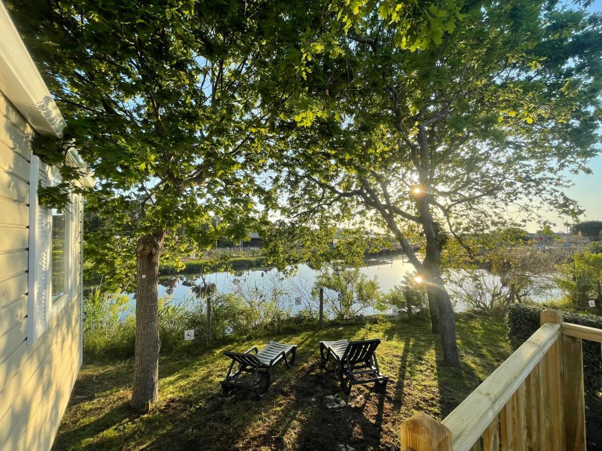 Mobil Home Xxl - Bord Lac - Camping Les Viviers - Lege Cap Ferret Dış mekan fotoğraf