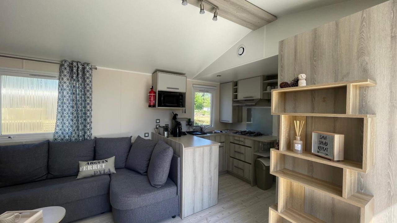 Mobil Home Xxl - Bord Lac - Camping Les Viviers - Lege Cap Ferret Dış mekan fotoğraf