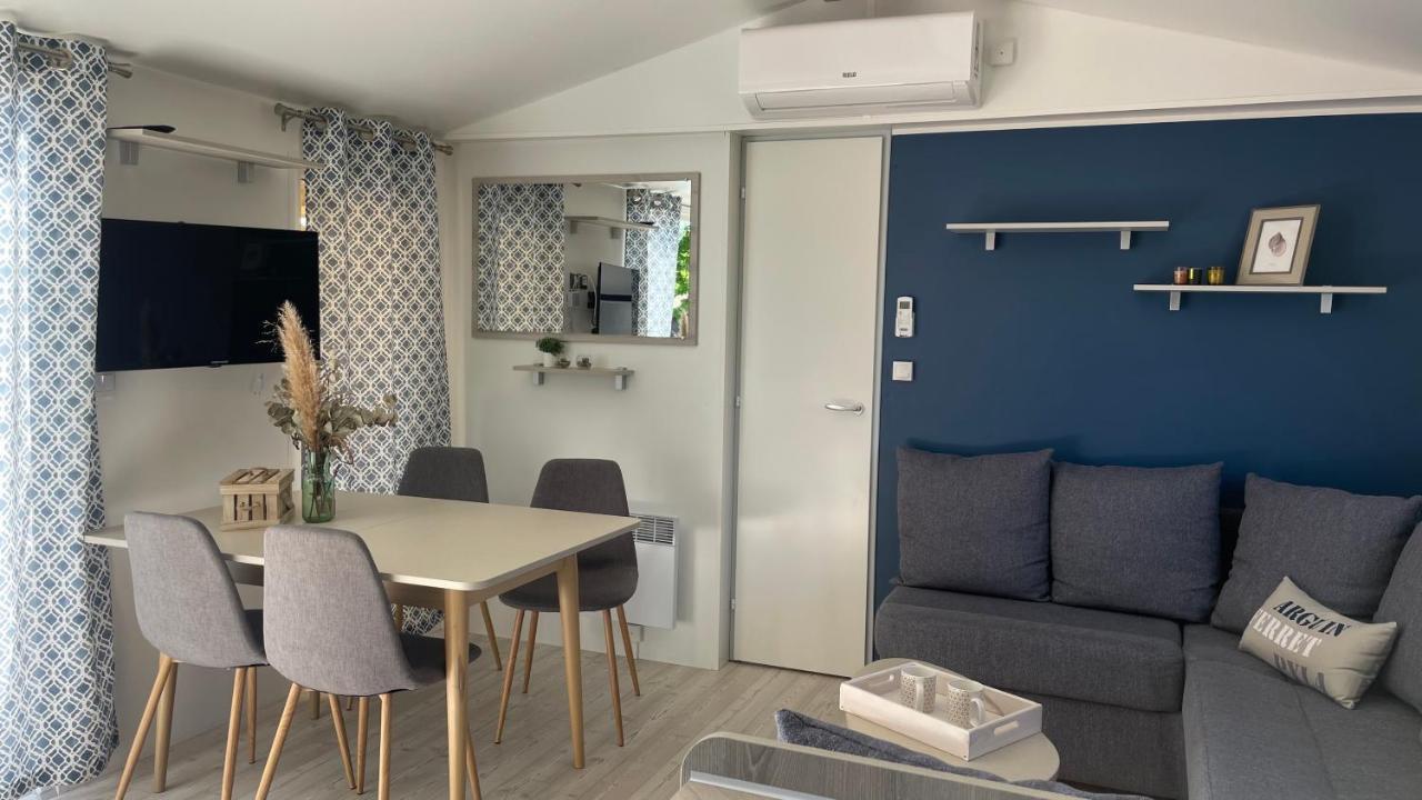 Mobil Home Xxl - Bord Lac - Camping Les Viviers - Lege Cap Ferret Dış mekan fotoğraf