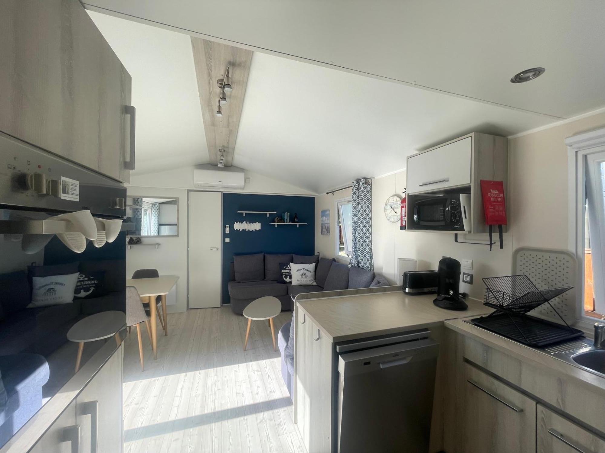 Mobil Home Xxl - Bord Lac - Camping Les Viviers - Lege Cap Ferret Dış mekan fotoğraf