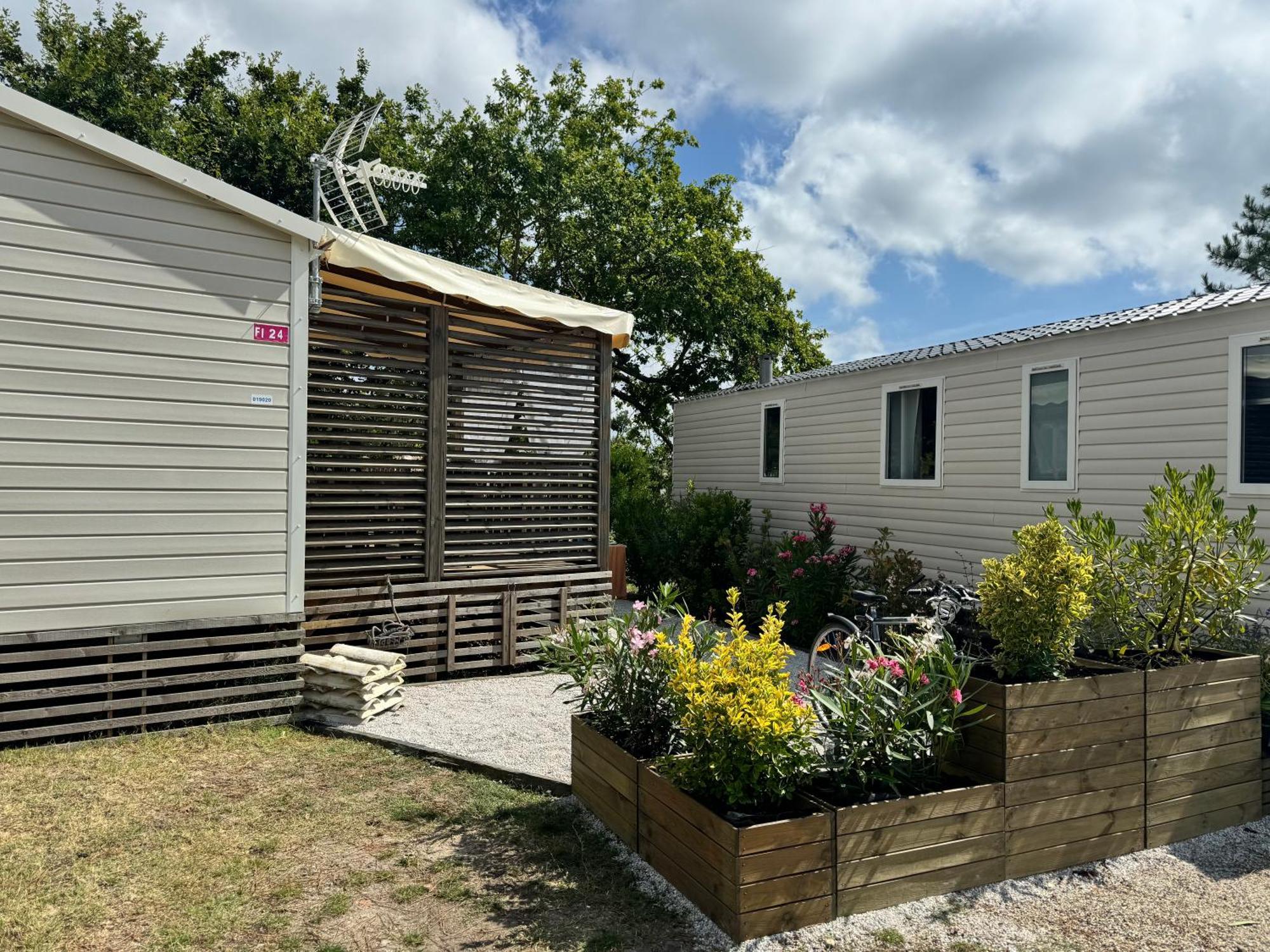 Mobil Home Xxl - Bord Lac - Camping Les Viviers - Lege Cap Ferret Dış mekan fotoğraf