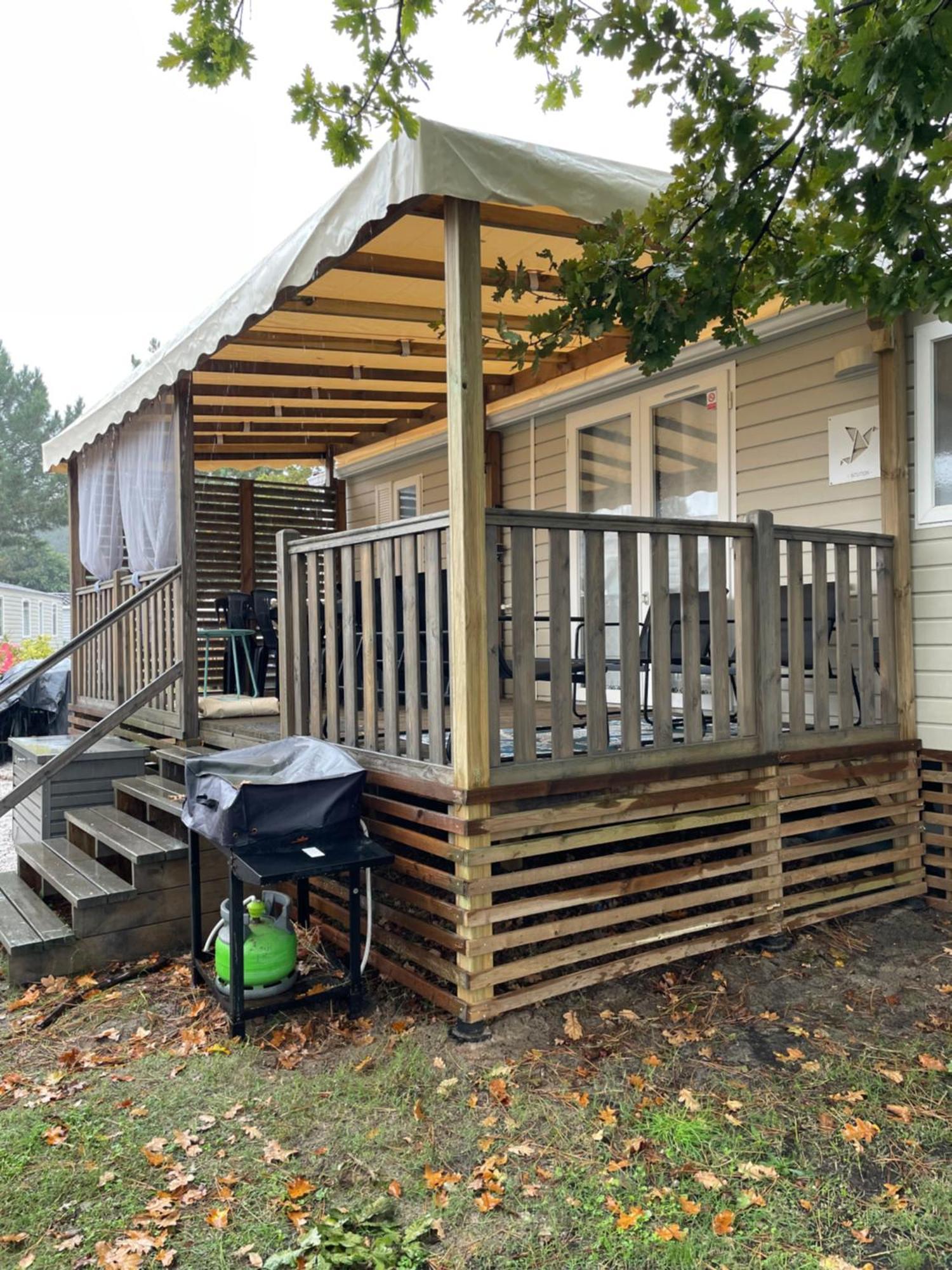 Mobil Home Xxl - Bord Lac - Camping Les Viviers - Lege Cap Ferret Dış mekan fotoğraf